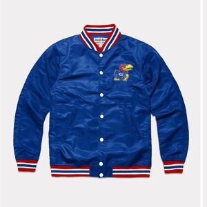 KU Jayhawks Letterman Jacket Large
